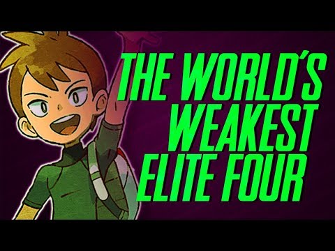 The Weakest Elite Four - A Worldwide Pokemon League? | Mr1upz
