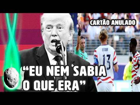 TRUMP INTERFERE NA COPA DO MUNDO E FIFA TIRA CARTÃO VERMELHO DOS EUA | PLANTÃO