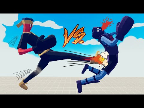 KICKBOXING TOURNAMENT | Totally Accurate Battle Simulator-TABS