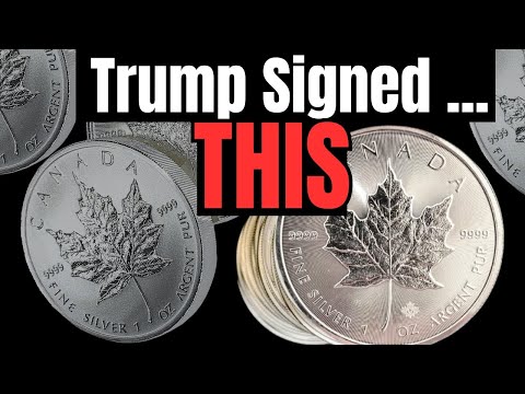 While you were opening gifts Trump signed THIS, (SILVER DEAD)