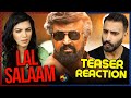 RAJINIKANTH'S - LAL SALAAM - Teaser Reaction | Aishwarya | Vishnu Vishal | AR Rahman | Subaskaran