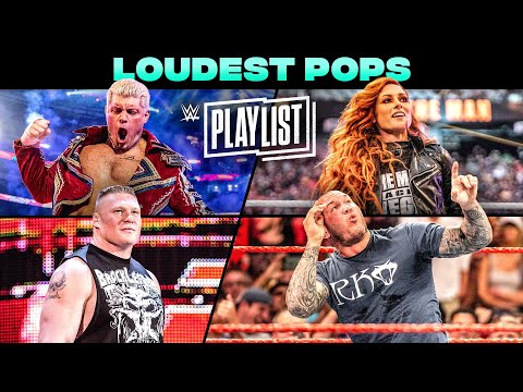 1 hour of thunderous WWE pops (Part 1): WWE Playlist