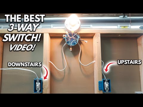 How To Wire A 3-Way Switch System Explained! (2022) | Video For Beginners DIY Step By Step Tutorial!
