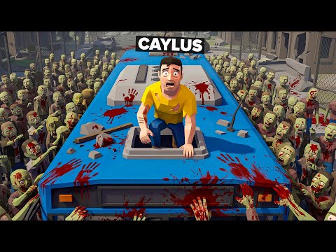 Can I SURVIVE Zombie Apocalypse in Realistic Game!