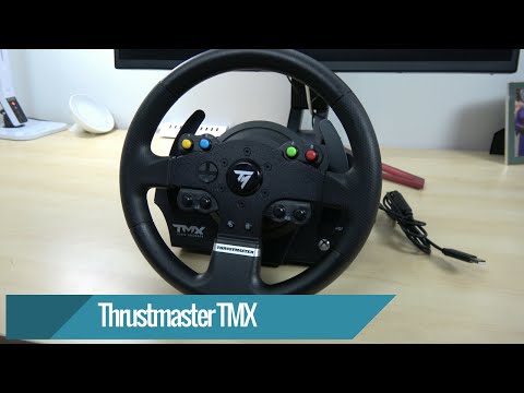 Žaidimų vairas THRUSTMASTER TMX FFB/4460136, Juodos spalvos