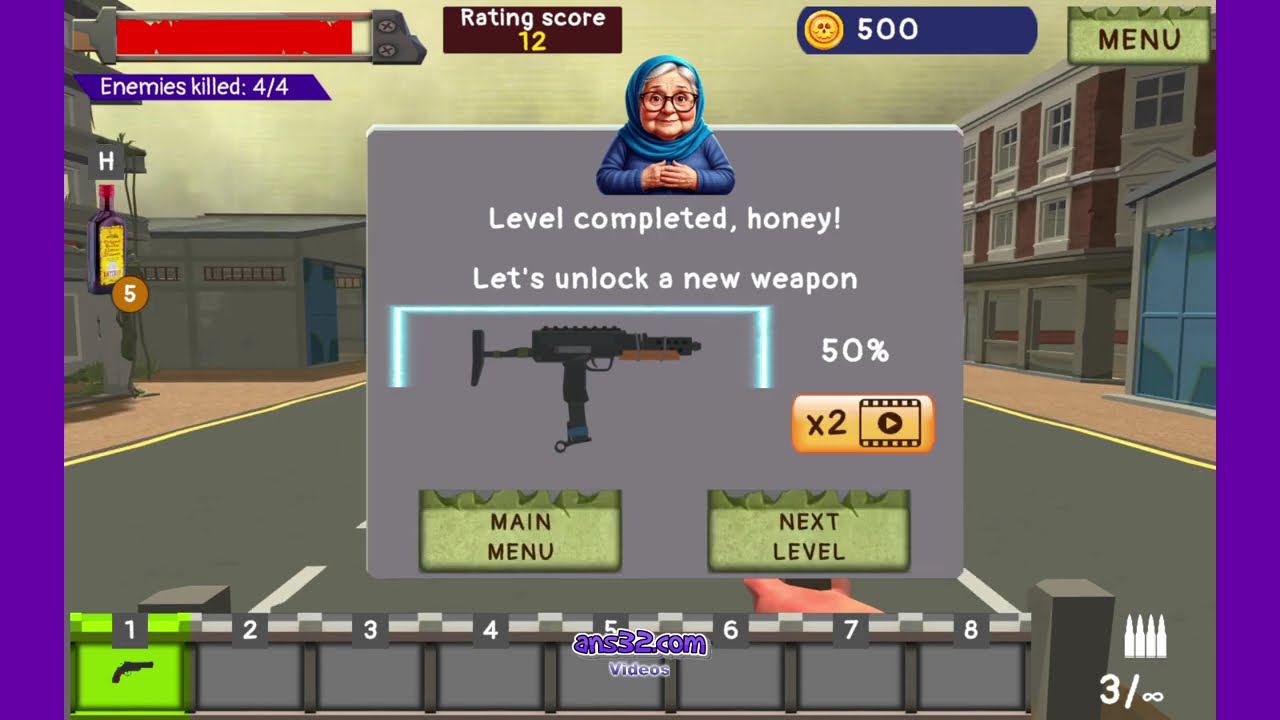 Grandma with Machine-Gun Apocalypsis