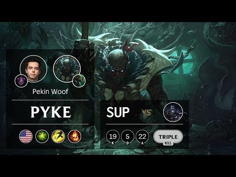 Pyke Support vs Shen - NA Master Patch 9.6