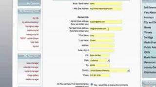 iFanz MyInfo Tutorial