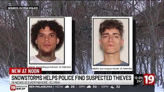 Footprints lead Elyria Police to suspects accused of stealing over $11K in merchandise
