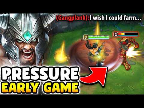 WHY TRYNDAMERE IS THE BEST COUNTER TO SCALING CHAMPS! (FORCE THEM TO FIGHT)