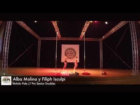Alba Molina y Filiph Isculpi // Artistic Pole // Pro Senior Doubles