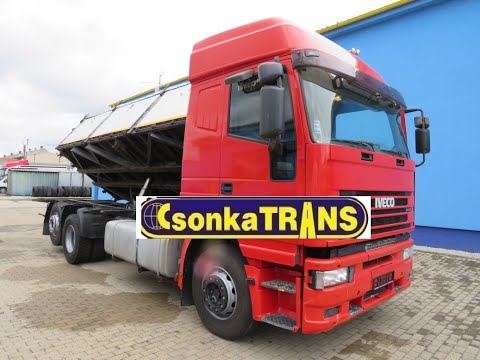 IVECO MAGIRUS 260 E 40, EURO 3, 6x2, Manuál