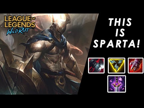SPARTAAA!!!  - League of Legends Wild Rift "Pantheon Montage"