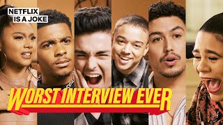 On My Block Cast Prank Each Other | Worst Interview Ever
