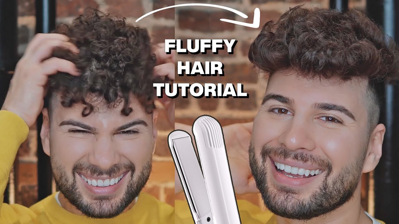 Fluffy Hair Tutorial using Cloud Nine Original Iron Pro Pearl