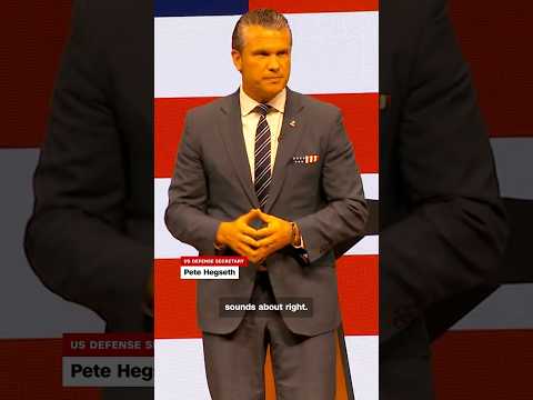 Hegseth speaks at Quantico