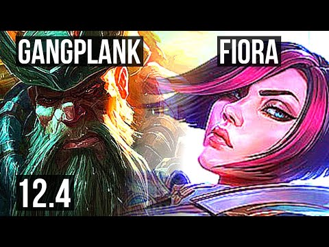 GP vs FIORA (TOP) | Quadra, 2.2M mastery, 23/4/13, Legendary | EUW Diamond | 12.4