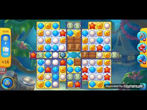 fishdom gameplay / level 5938 / It is like the ads? / thank you