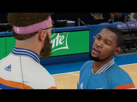NBA 2K15 MyCareer - Talking Trash To Kevin Durant!