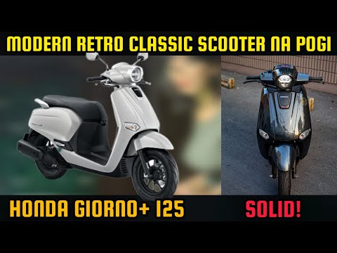 HONDA GIORNO+ 125 POGING RETRO CLASSIC SCOOTER!