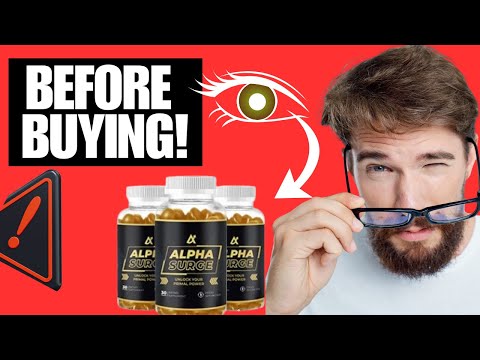 ALPHA SURGE GUMMIES REVIEW -(I TRIED IT)-  Alpha Surge Side Effects - Does Alpha Surge really work?