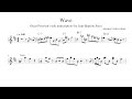 Wave - Oscar Peterson's solo transcription