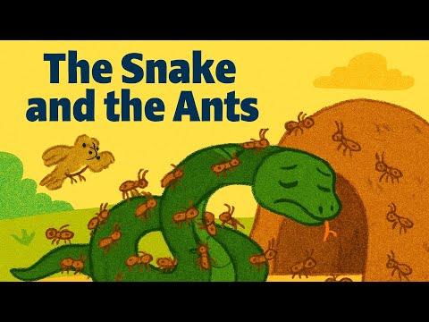 The Snake and the Ants | Trending Bedtime Story for Kids | Read Aloud | SmartBabyToon