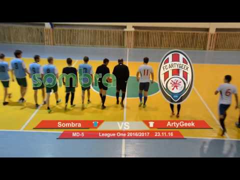 Sombra 1 - 15 ArtyGeek (League One 2016/2017, Group Stage Highlights)