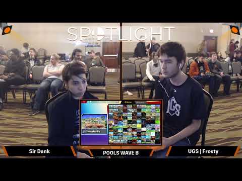 Spotlight Singles Pools - Sir Dank (Captain Falcon) vs UGS | Frosty (Richter)