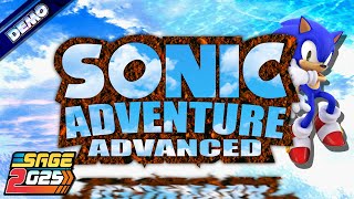 Sonic Adventure Advanced (SAGE '25 Demo) ✪ Walkthrough (1080p/60fps)