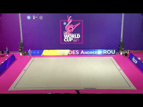 Andreea Verdes (ROU)- Hoop (Q), Pesaro World Cup 2021