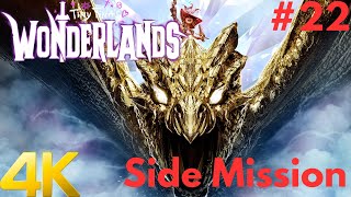 TINY TINA'S WONDERLANDS PC 4K Gameplay Playthrough #22 - Side Mission : Knife To Meet You