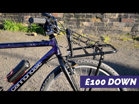 I Lost £100 On This Bike Build - Real Costs Of Building A Retro Mountain Bike Commuter - Cannondale