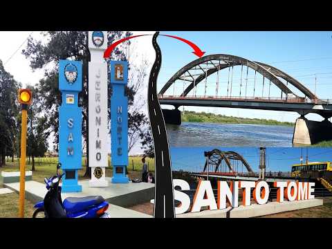 144 De San Jerónimo Norte a Santo Tomé, Santa Fe, Argentina #viajes #virtual #drone #turismo