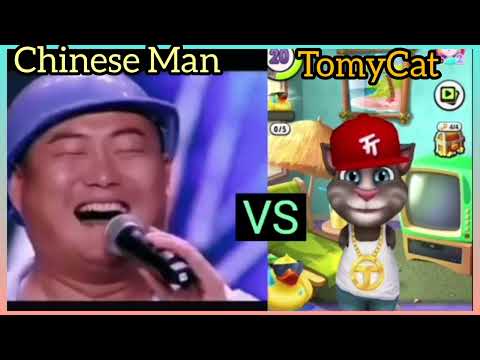 who is best ?? Chinese Man vs Talking Tom | #talkingtom