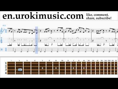 How to Play Ukulele Major Lazer & DJ Snake - Lean On Tabs Part#2 um-i352
