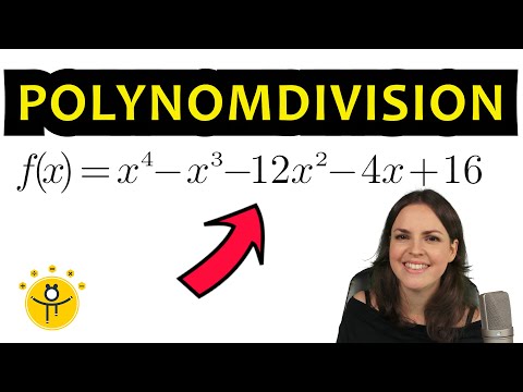 POLYNOMDIVISION Funktion 4. Grades – NULLSTELLEN erraten und berechnen, Beispiel
