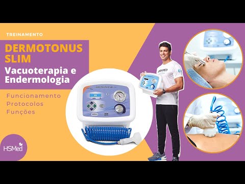 Dermotonus Slim Ibramed - Aparelho Vacuoterapia Kit Completo Showroom