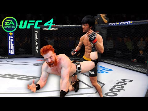 UFC4 Bruce Lee vs Sheamus WWE EA Sports UFC 4 PS5