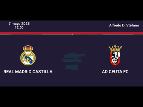 Jornada 35 Temporada 22/23 RM Castilla vs Ceuta (InSports TV)