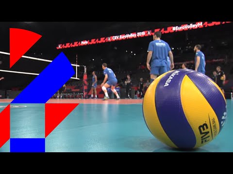 #EuroVolleyM | Final Training & Interviews SRB vs SLO