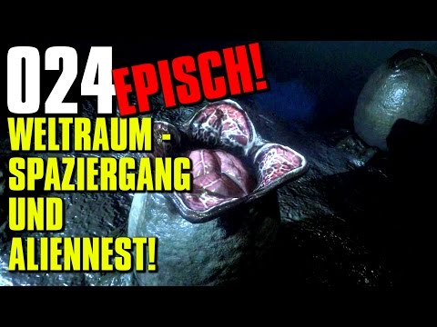 Let's Play Alien Isolation Gameplay German |  Deutsch Ps4 Part 24 Alien Nest