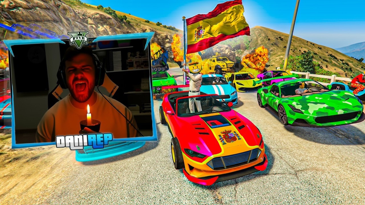 EL ÚLTIMO EXPLOTA CON COCHES ALEATORIOS PERO LA LUZ SE VA EN TODO EL PAIS! - GTA 5 ONLINE
