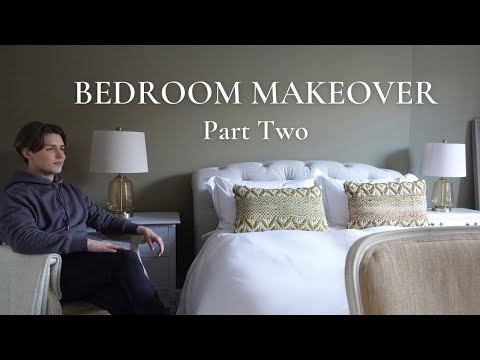 BEDROOM MAKEOVER PART TWO - HOW TO STYLE A BEDROOM ON A BUDGET