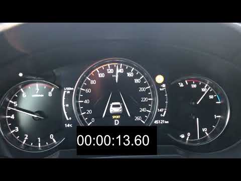 2019 MAZDA 6  2.5L 143 kW ATMOSPHERIC 0-200km/h acceleration