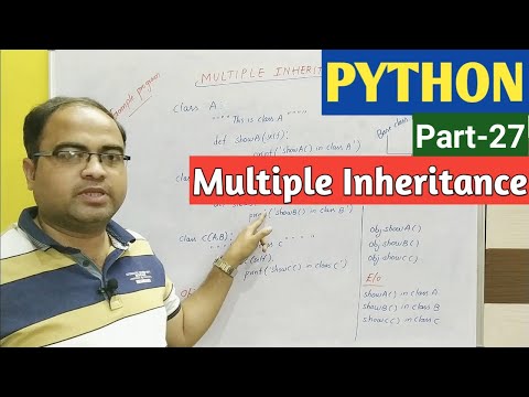 Python Part 27 Multiple Inheritance