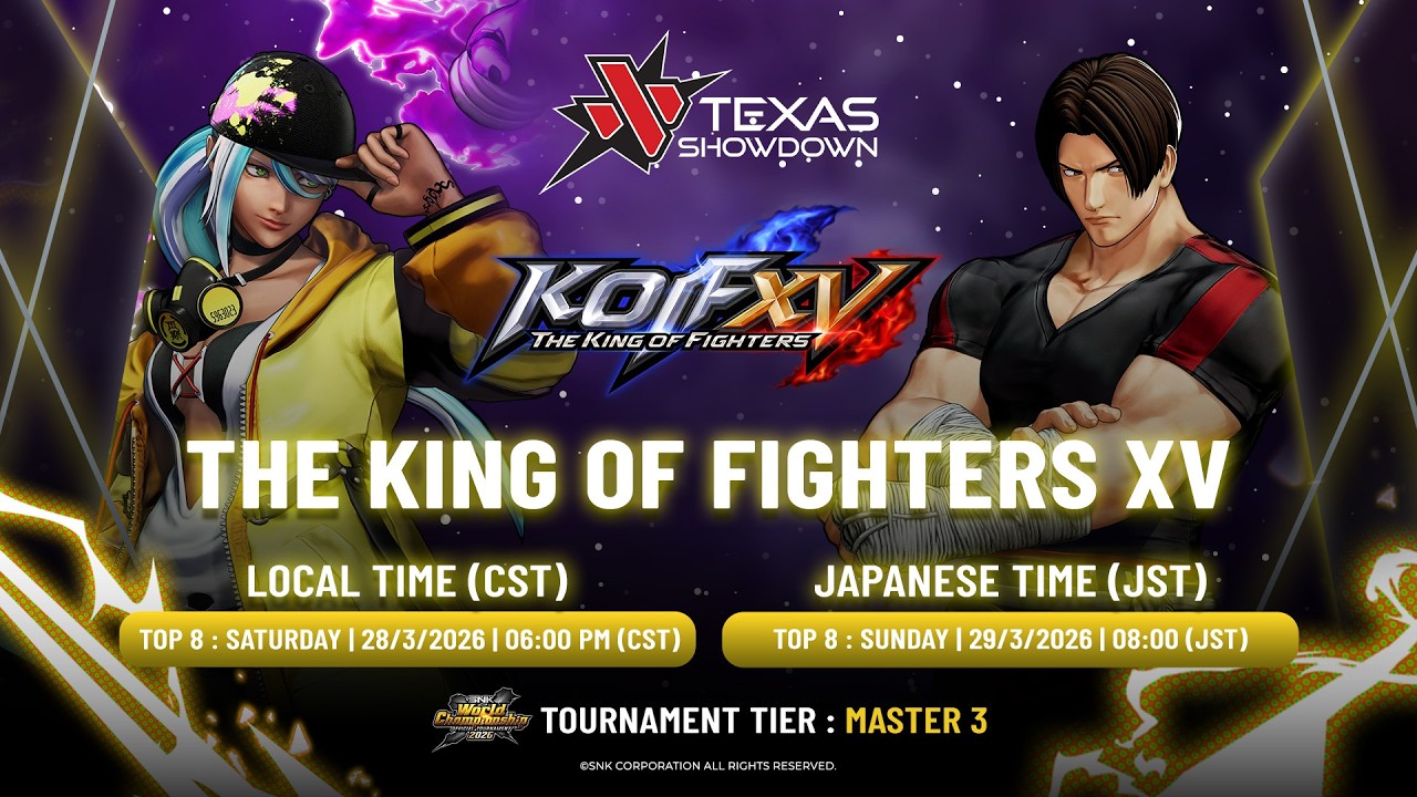 Texas Showdown 2026 |  KOF XV | TOP 8