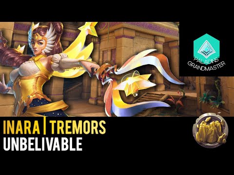 Paladins Grandmaster | GODLIKE Pro Inara Tremors (UNBELIVABLE)