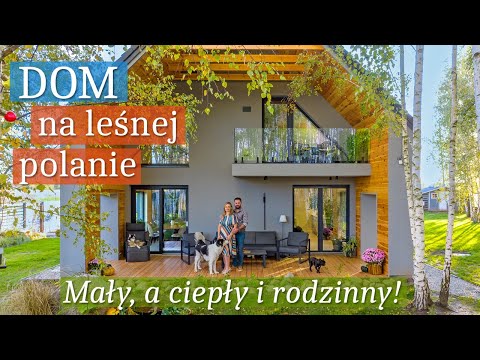 Cozy 4 bedroom House Tour Dream house 129 sqm in a birch forest MAGICAL Interior design
