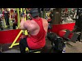 Pro Bodybuilder Back & Biceps Workout While Bulking